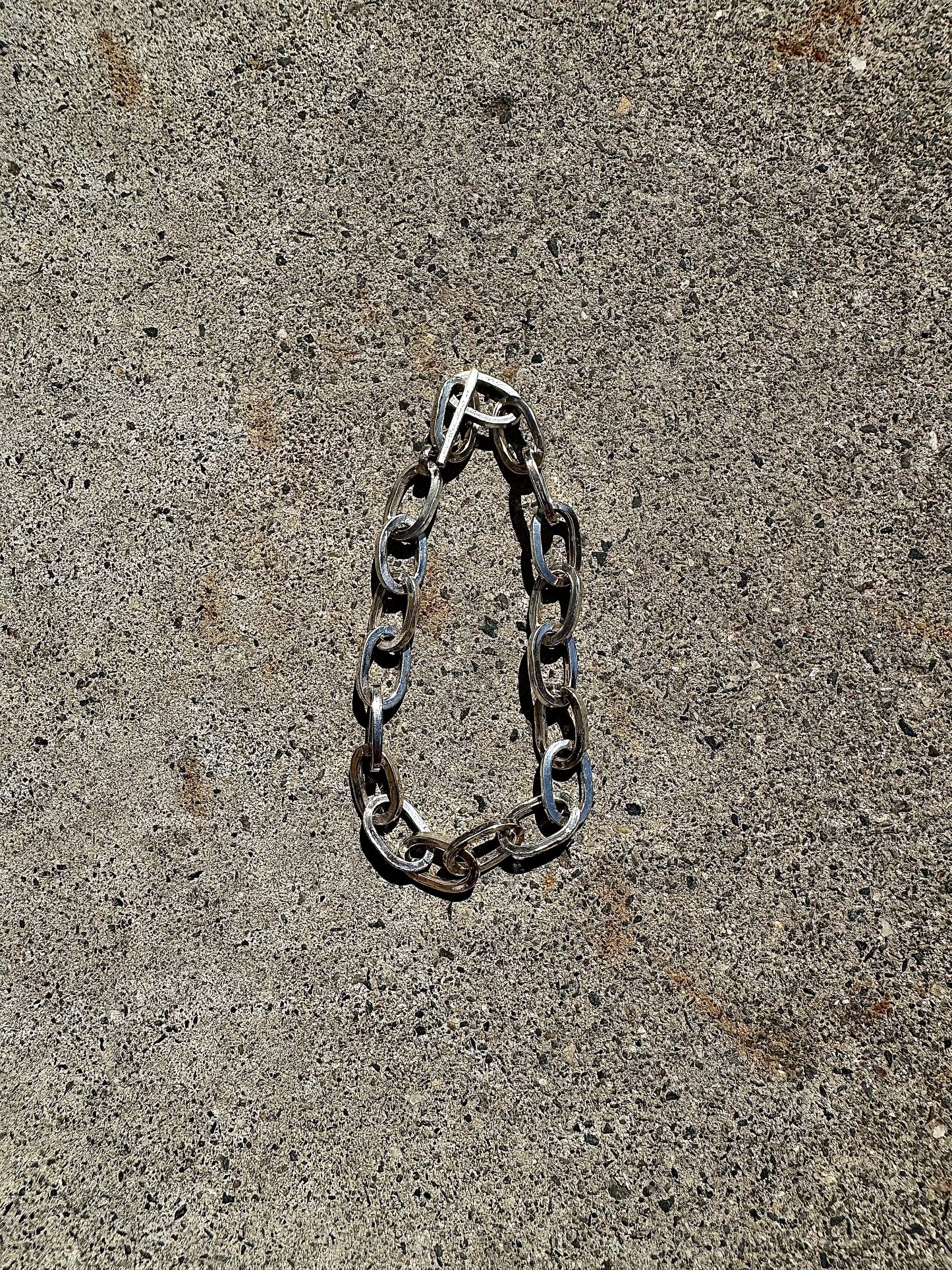 Heavyweight Chain Bracelet "Oval"