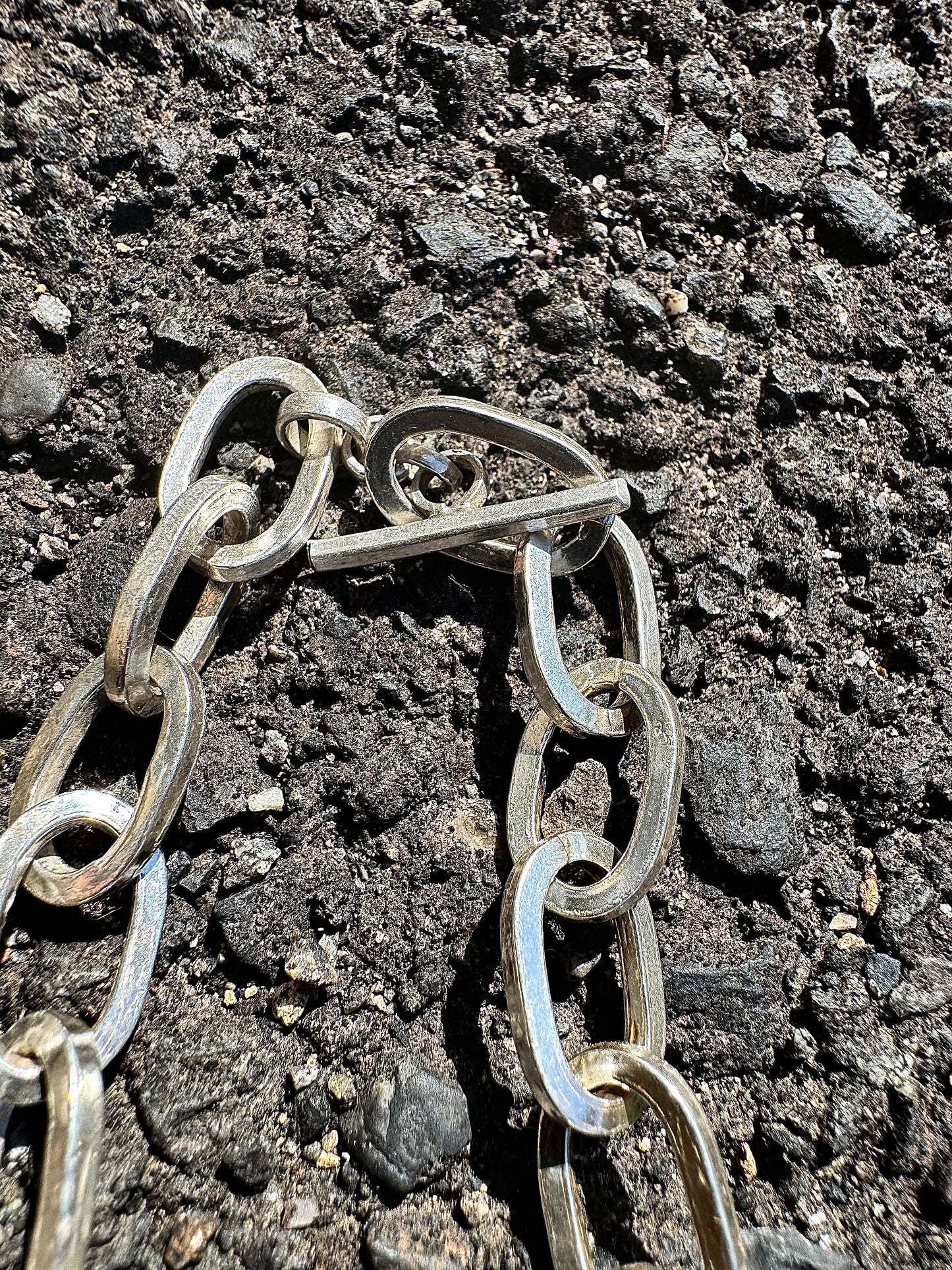 Heavyweight Chain Bracelet "Oval"
