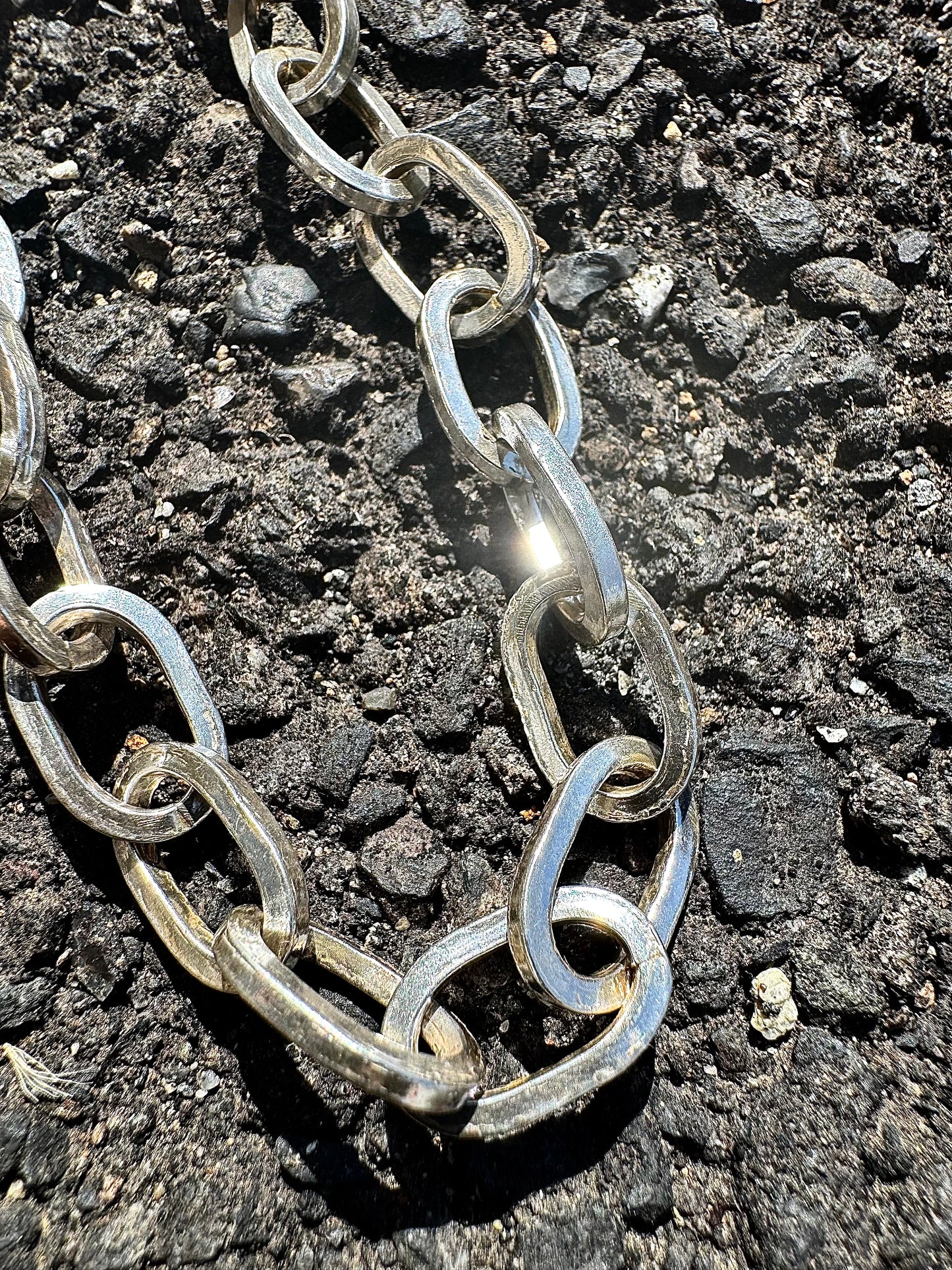 Heavyweight Chain Bracelet "Oval"