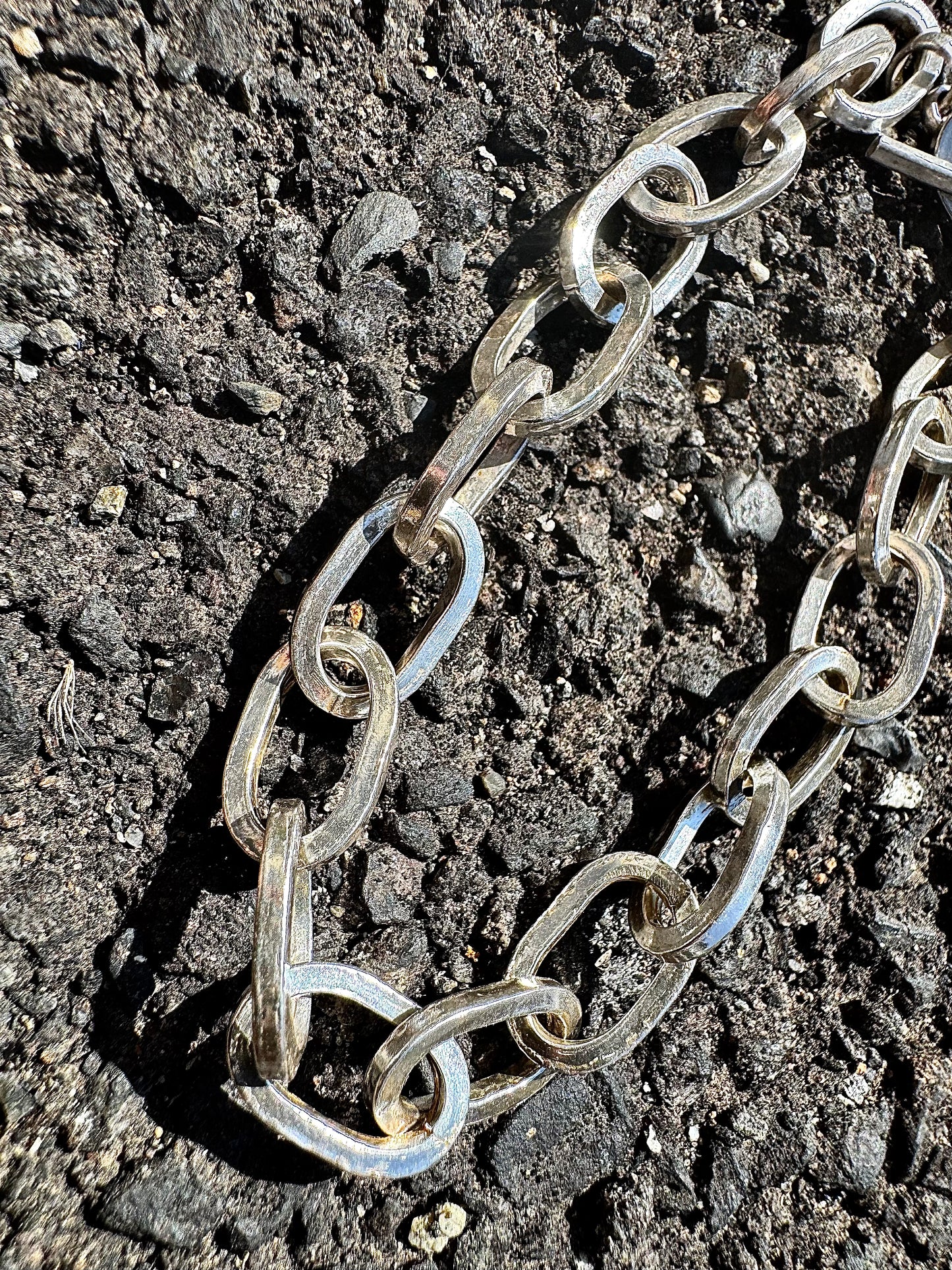 Heavyweight Chain Bracelet "Oval"