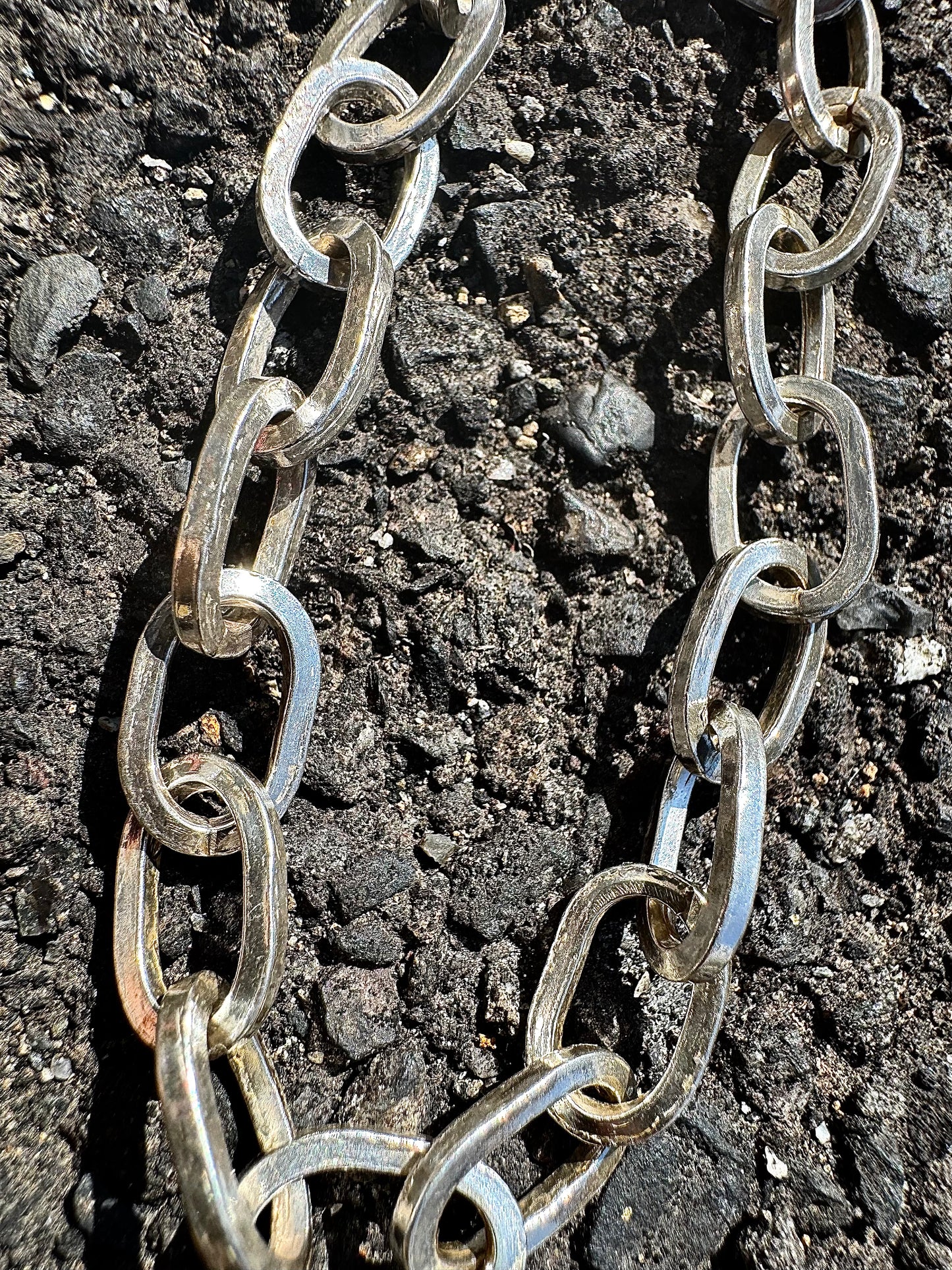Heavyweight Chain Bracelet "Oval"