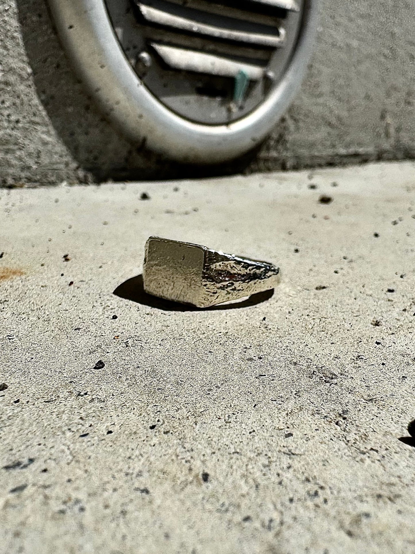 Silver925 Square Signet Ring