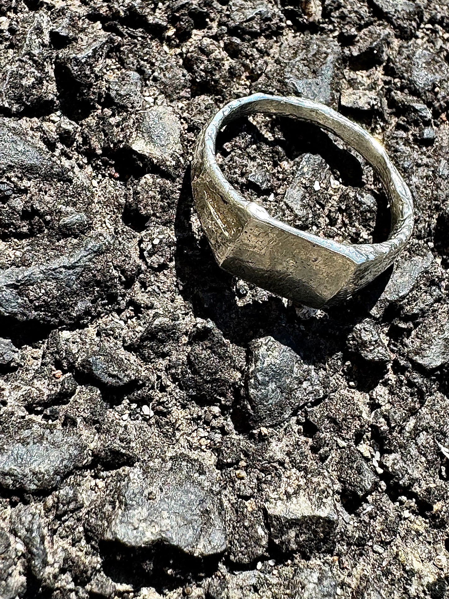 Silver925 Square Signet Ring