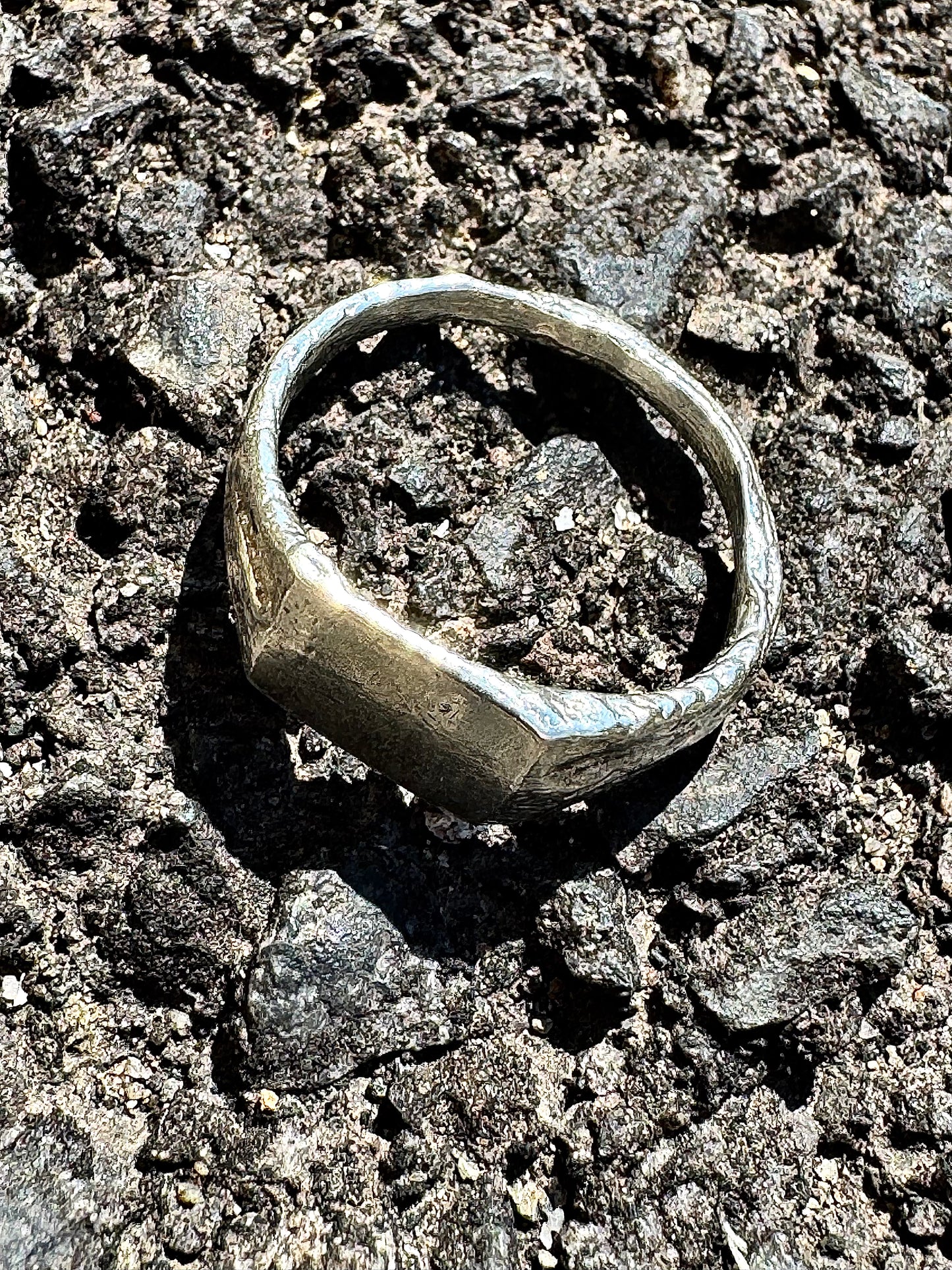 Silver925 Square Signet Ring