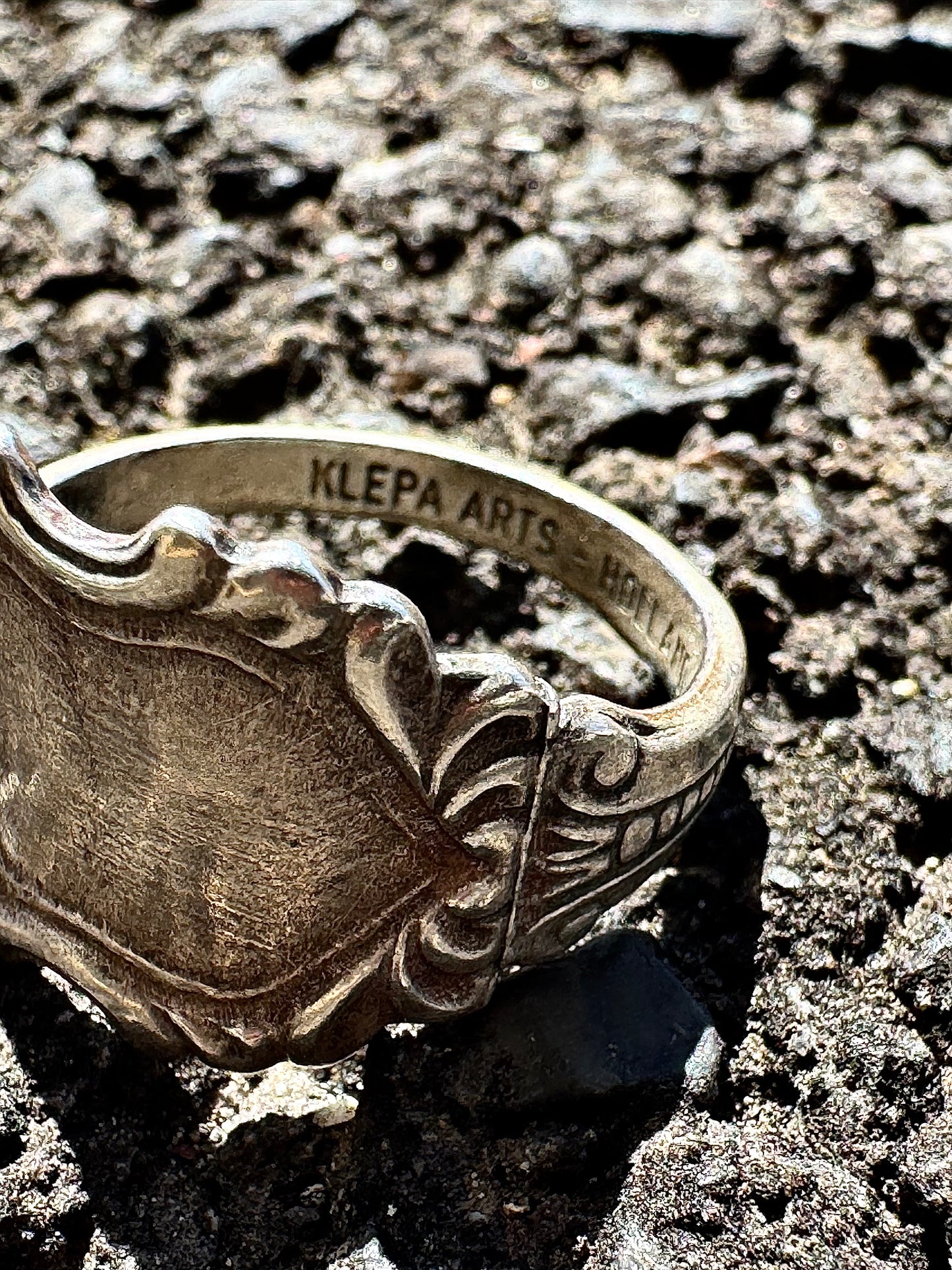 Silver925 Vintage Spoon Ring