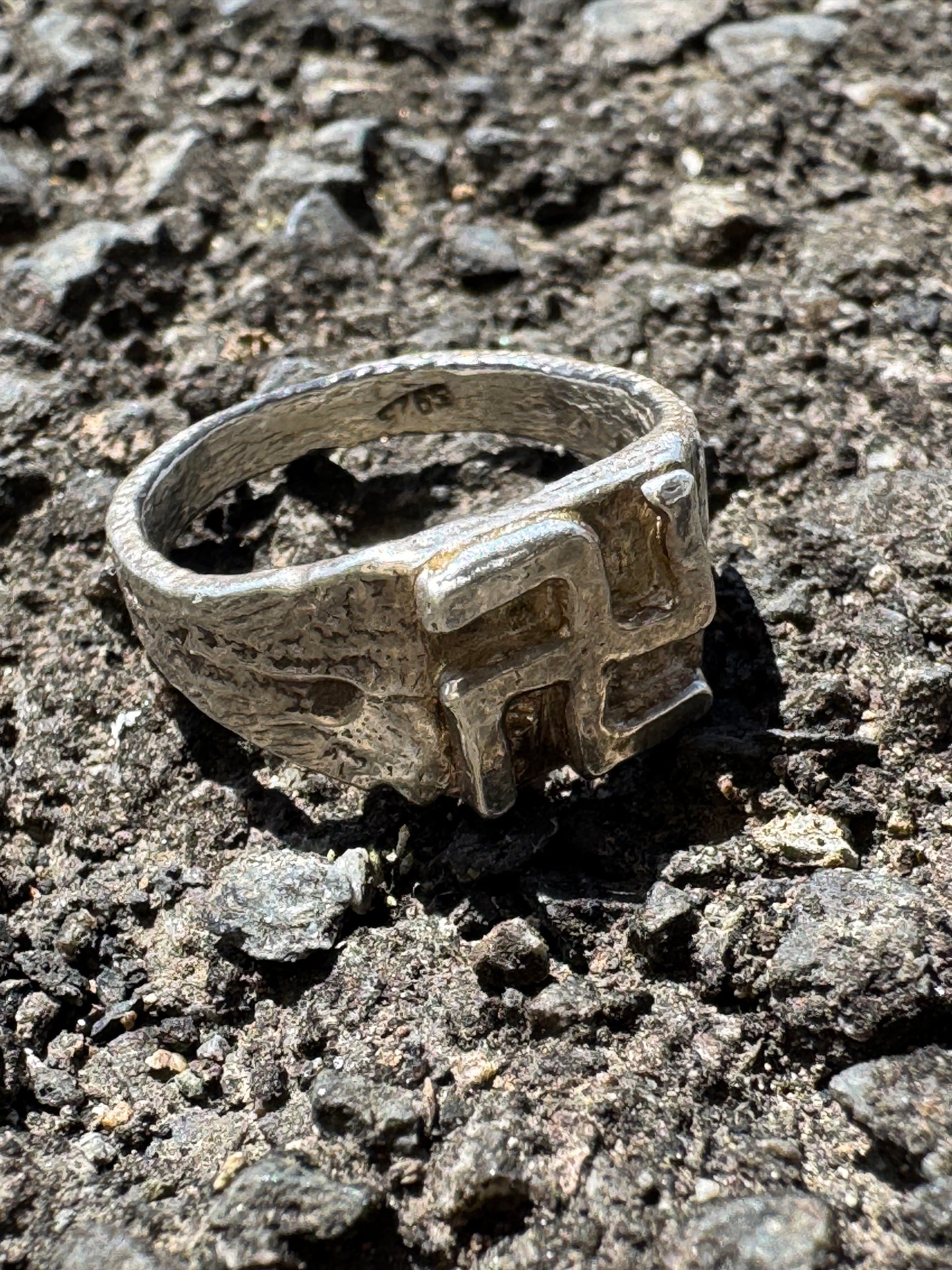”MANJI” Silver Ring