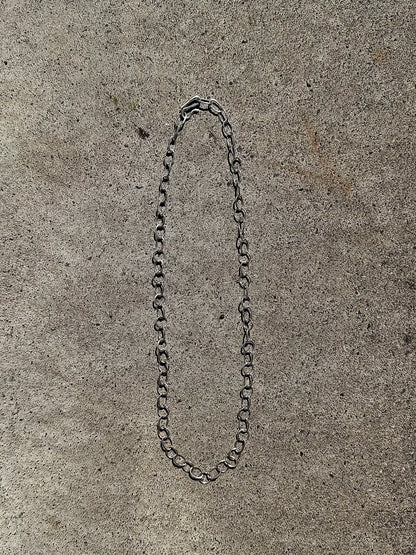 Handmade Oval Chain Necklace