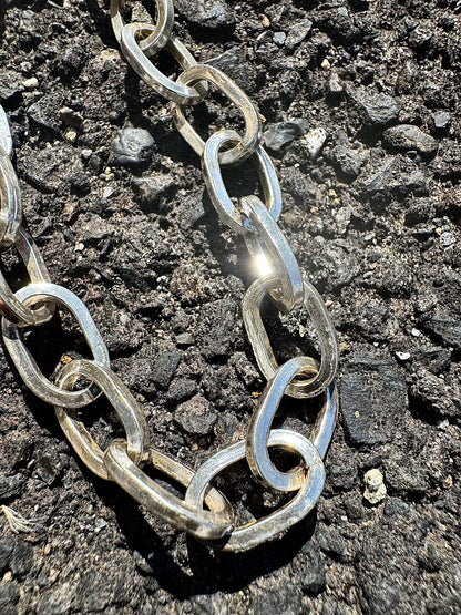 Heavyweight Chain Bracelet "Oval"