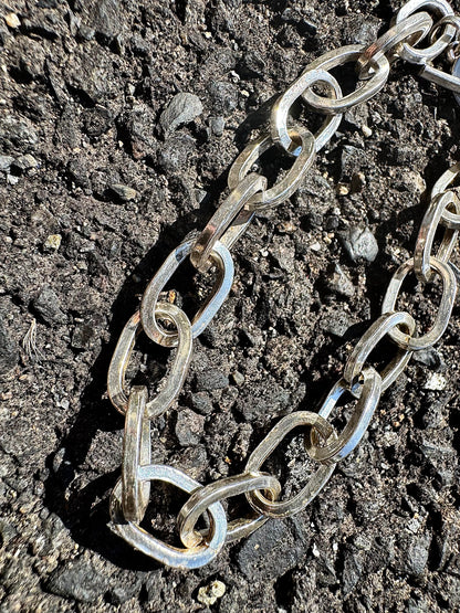 Heavyweight Chain Bracelet "Oval"