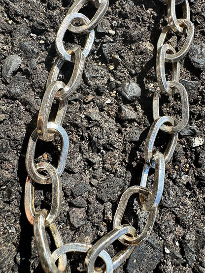 Heavyweight Chain Bracelet "Oval"