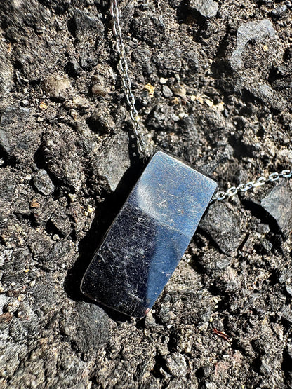 Silver Chain Necklace "日本刀"