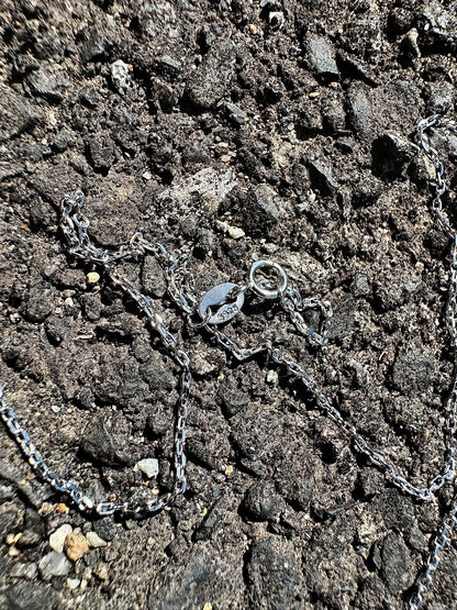Silver Chain Necklace "日本刀"