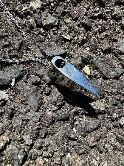 Silver Chain Necklace "日本刀"