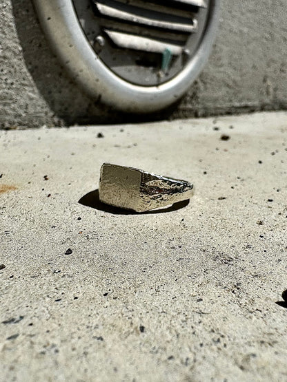 Silver925 Square Signet Ring