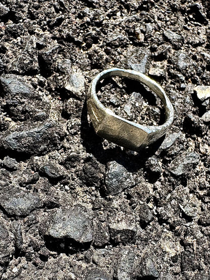 Silver925 Square Signet Ring