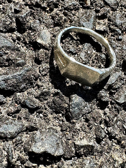 Silver925 Square Signet Ring