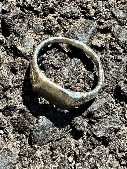 Silver925 Square Signet Ring