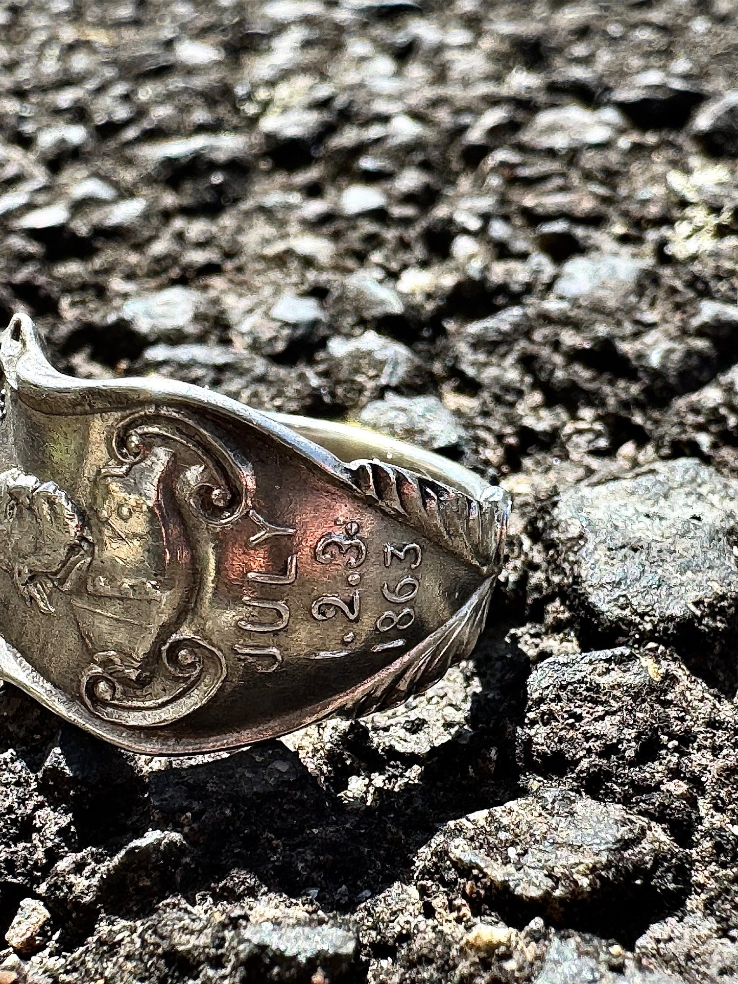 Silver925 Vintage Spoon Ring -GENERAL-