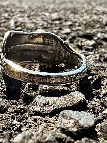 Silver925 Vintage Spoon Ring -CANCER-