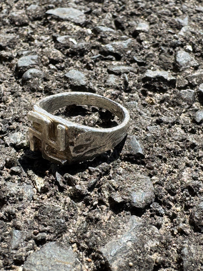 ”MANJI” Silver Ring